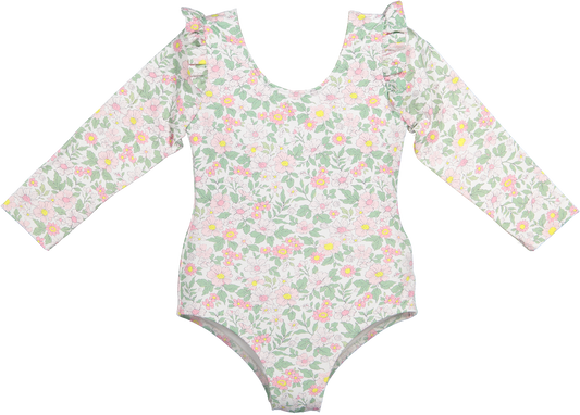 Sal and Pimenta Rashguard Swimsuit Kids