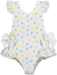 Sal and Pimenta Multicolor Hearts Swimsuit