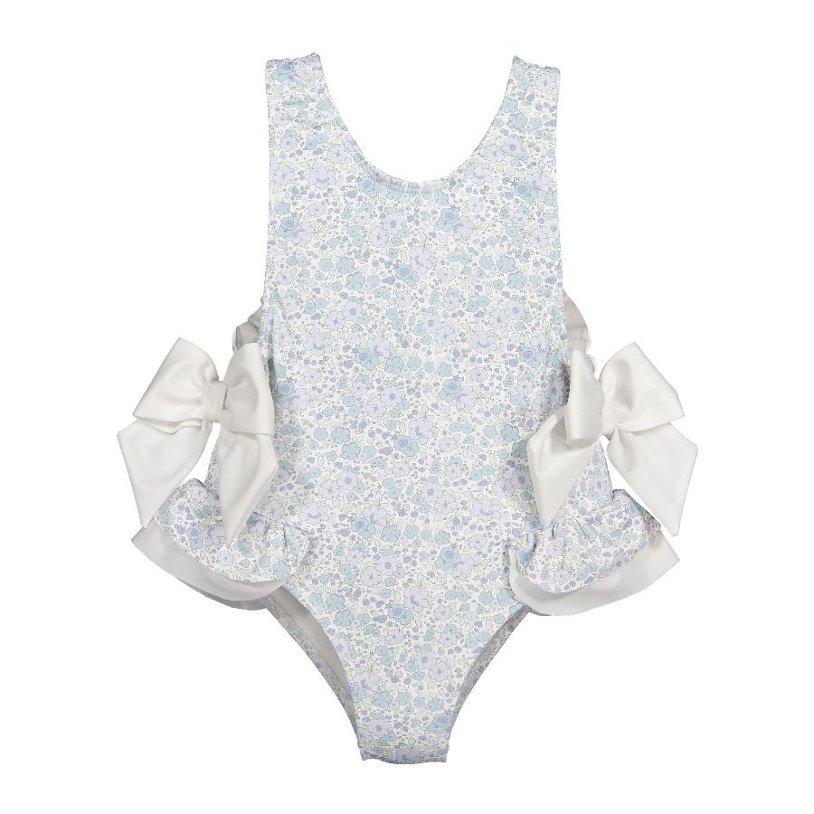 Sal & Pimenta Blue Ditsy Floral Swimsuit