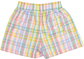 Sal and Pimenta Rainbow Gingham Boy Shorts