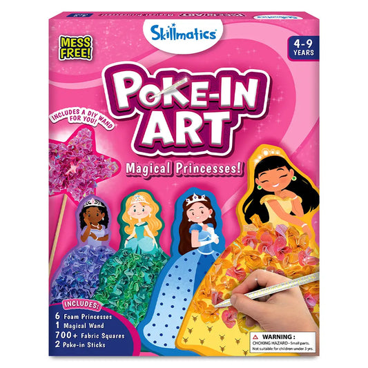 Skillmatics Poke-In Art- Magical Princesses
