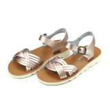 L'Amour Athena Braided Sandal