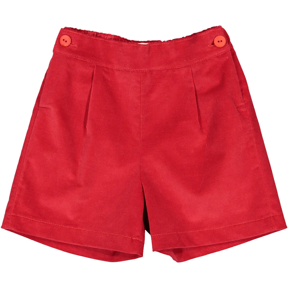 Sal and Pimenta Red Velvet Boys Shorts