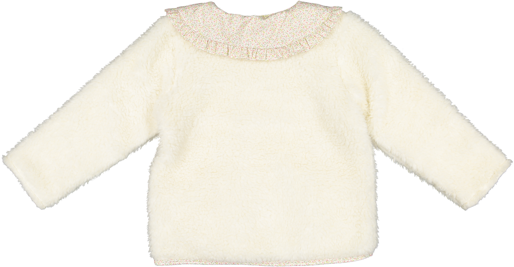 Sal and Pimenta Winter Bloom Pink Fleece Jacket