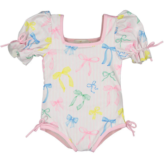 Sal and Pimenta Rainbow Bows Swimsuit