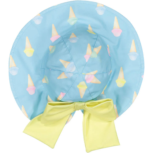 Ice Cream Lycra Sunny Hat