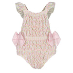 Sal and Pimenta Romantic Floral Frilled Swimsuit
