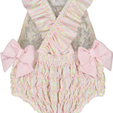Romantic Floral Frilled Swimsuit