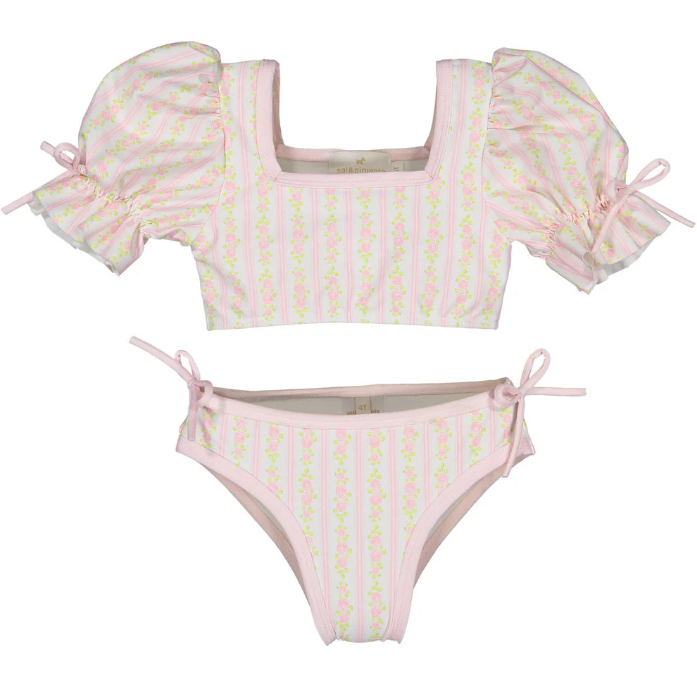 Sal and Pimenta Romantic Floral Bikini
