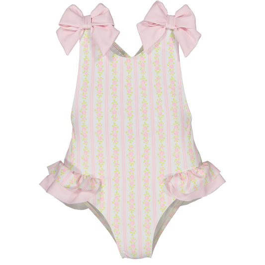 Sal and Pimenta Romantic Floral Swimsuit 