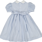 Sal and Pimenta Water Stripes Smocked Dress