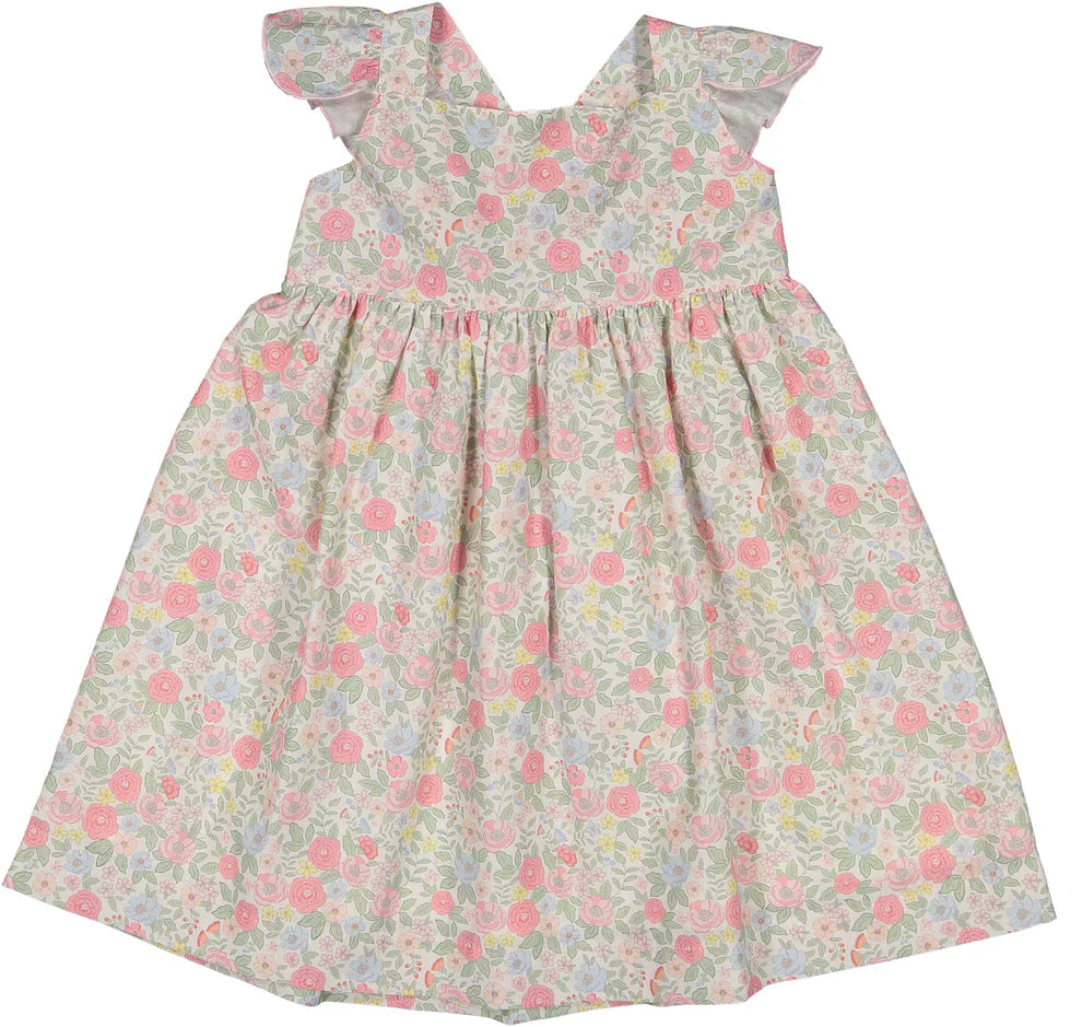Sal and Pimenta Pink Floral Dress
