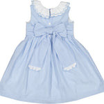 Sal and Pimenta Mini Blue Gingham Dress