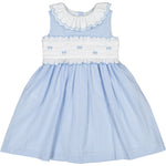 Sal and Pimenta Mini Blue Gingham Dress