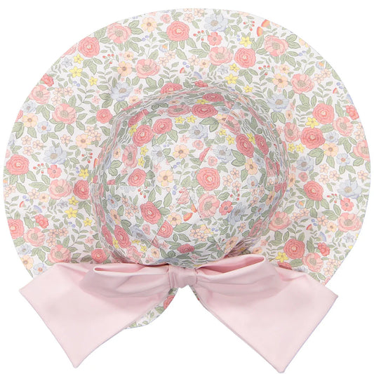 Sal & Pimenta Pink Floral Lycra Sunny Hat