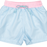 Sal & Pimenta Pink Floral Swim Trunks