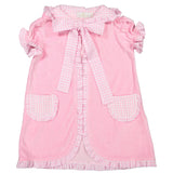 Sal & Pimenta Pink Gingham Coverup