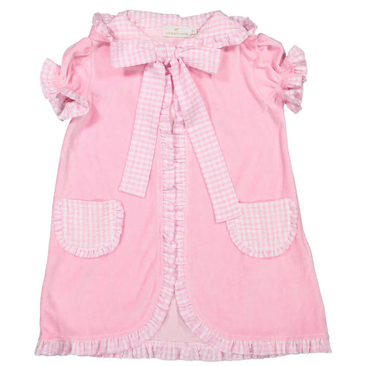 Sal & Pimenta Pink Gingham Coverup