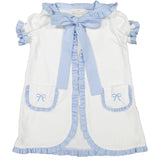 Sal & Pimenta Mini Blue Gingham Coverup