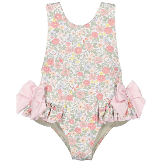 Sal and Pimenta Pink Floral Swimsuit