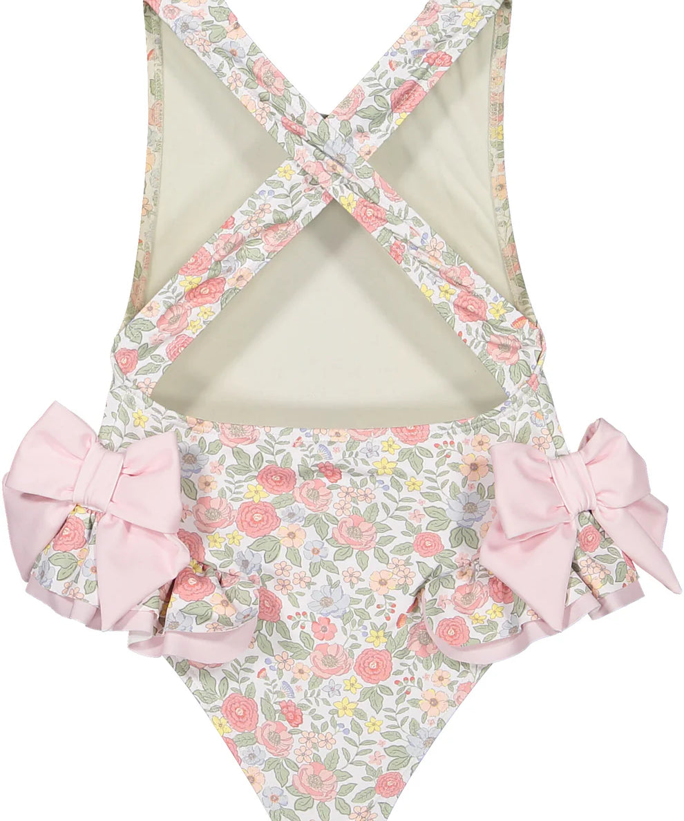 Sal and Pimenta Pink Floral Swimsuit