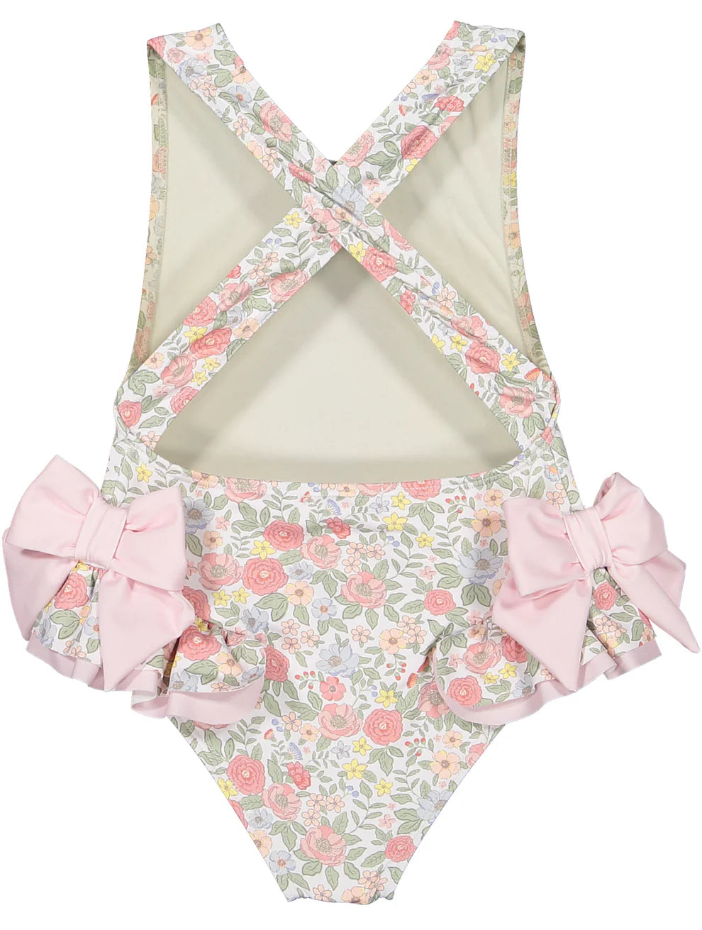 Sal and Pimenta Pink Floral Swimsuit