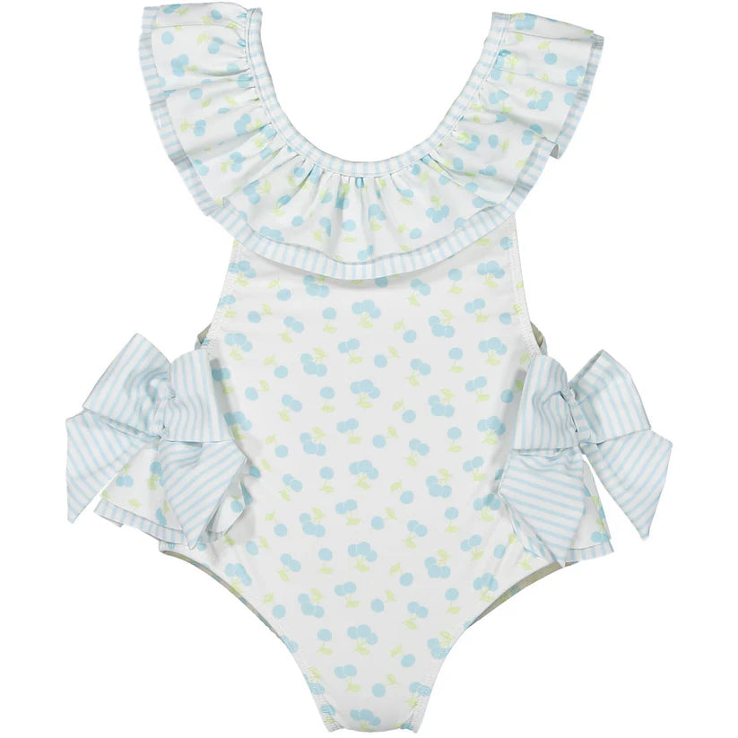 Sal and Pimenta Blue Cherries Swimsuit