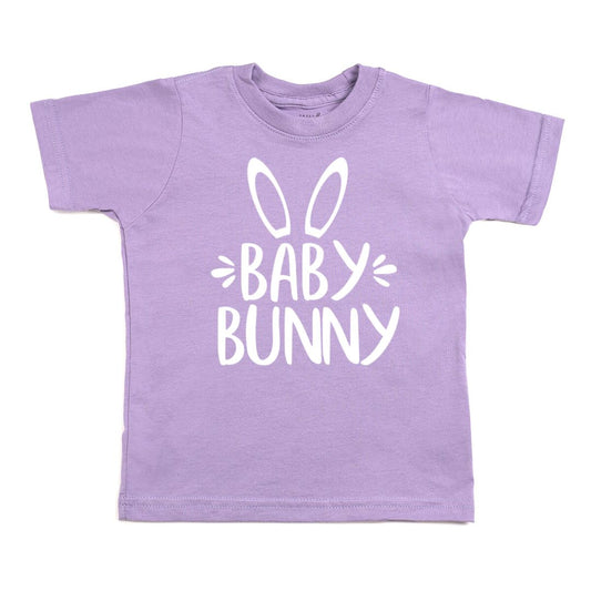 Sweet Wink Baby Bunny Easter Short Sleeve T-Shirt - Lavender