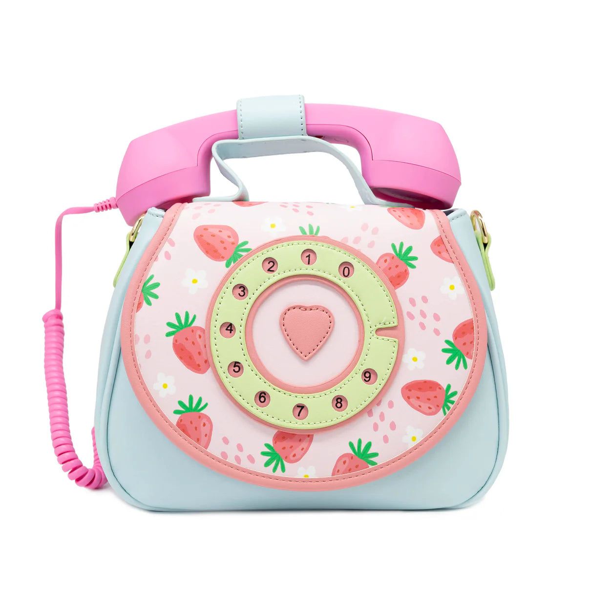 Bewaltz Ring Ring Phone Convertible Handbag- Strawberry Fields 