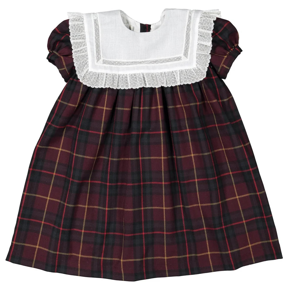 Sal and Pimenta Cherub Plaid Dress