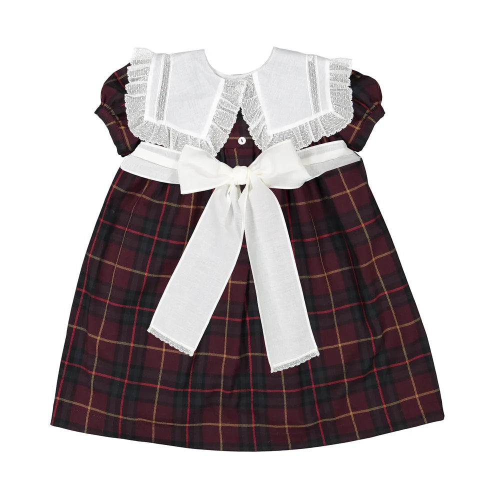 Sal and Pimenta Cherub Plaid Dress