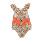 Sal and Pimenta Merry Flowers Frilled Swimsuit