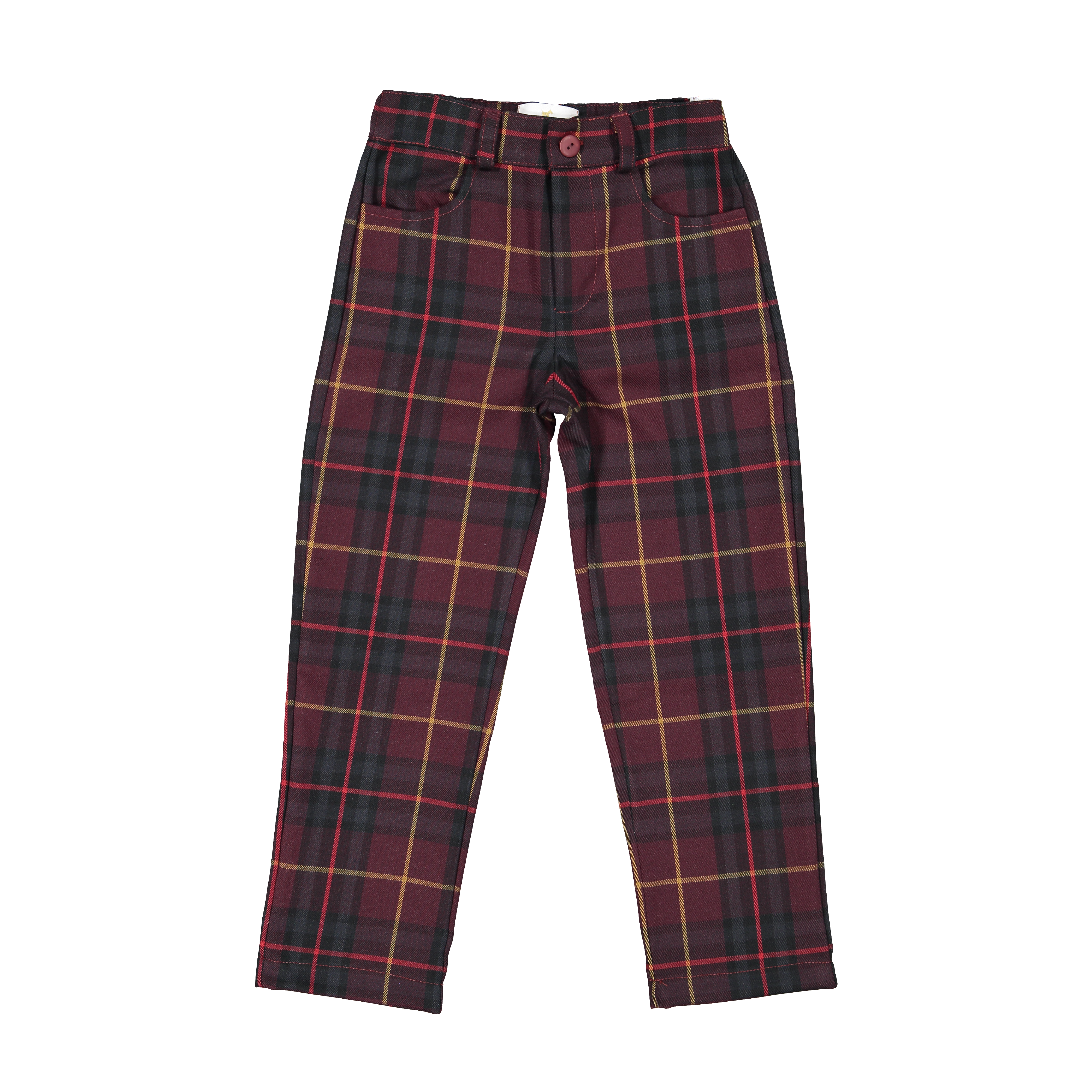 Sal and Pimenta Cherub Plaid Trousers