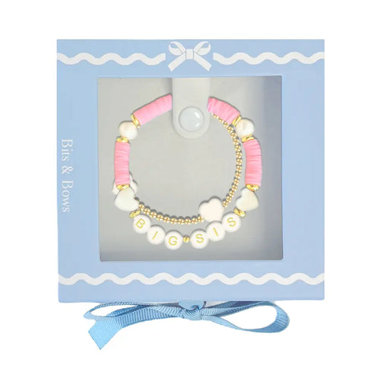 Bits and Bows Big Sister Bracelet Gift Set