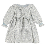 Sophie and Lucas Heirloom Floral Dress- Blue