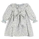 Sophie and Lucas Heirloom Floral Dress- Blue