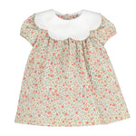 Sophie and Lucas Storybook Vintage Scallop Dress- Orange