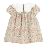 Sophie and Lucas Storybook Vintage Scallop Dress- Orange