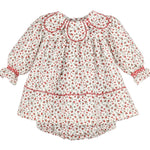 Sophie and Lucas Winterberry Petal Float Dress- Red