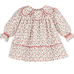 Sophie and Lucas Winterberry Petal Float Dress- Red
