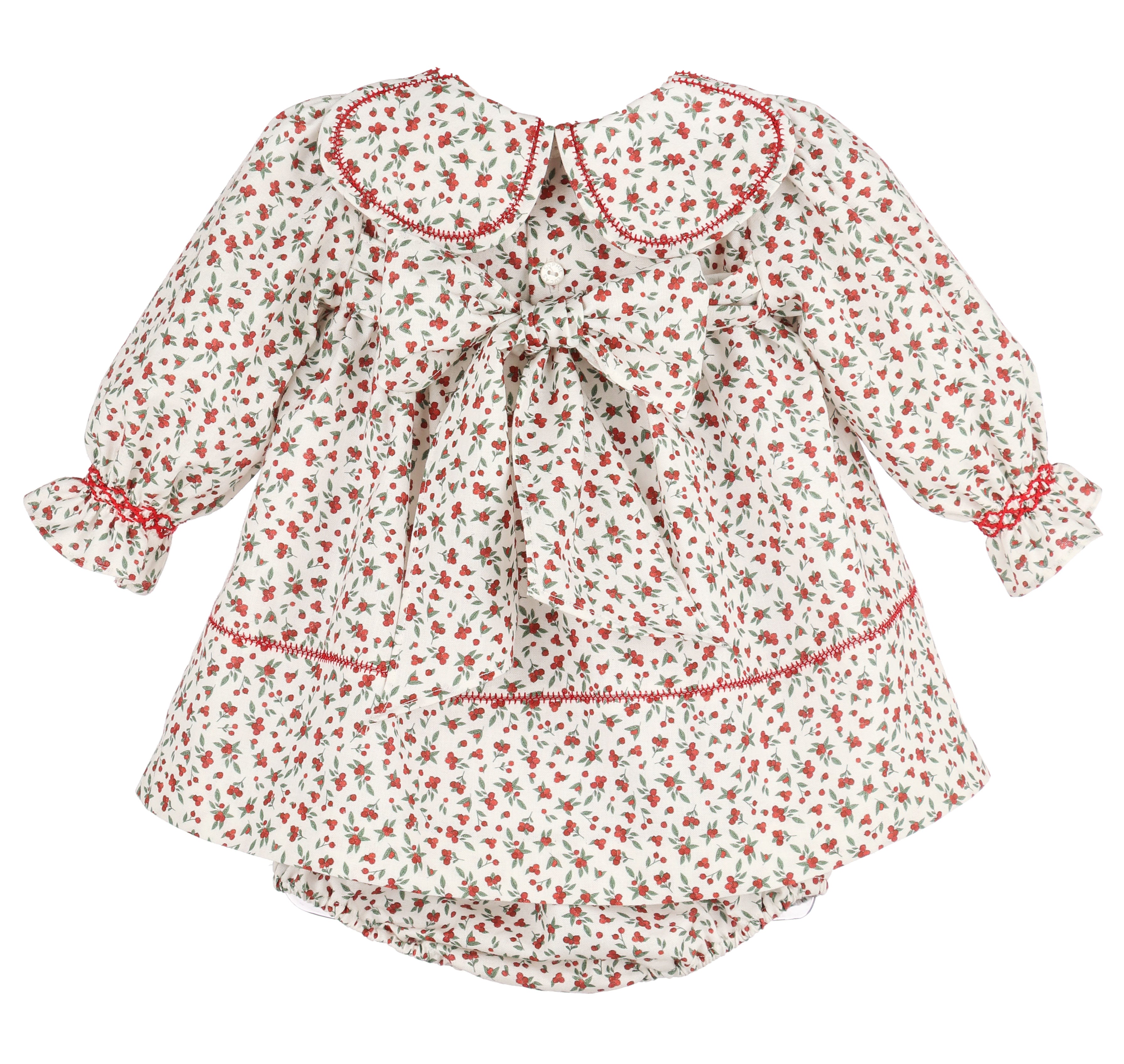Sophie and Lucas Winterberry Petal Float Dress- Red