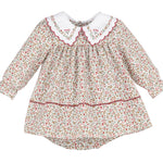 Sophie and Lucas Claret Berries Miller Dress- Red