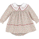 Sophie and Lucas Claret Berries Miller Dress- Red