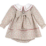 Sophie and Lucas Claret Berries Miller Dress- Red