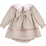 Sophie and Lucas Claret Berries Miller Dress- Red