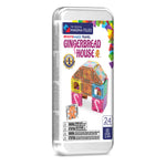 Magna-Tiles MicroMAGS Gingerbread House 24pc Travel Set
