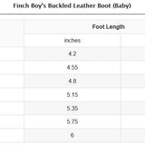 Baby Finch Boy's Buckled Leather Boot
