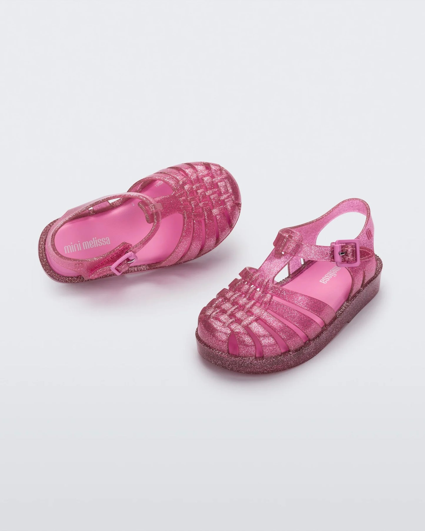 Little Girl's Mini Possession BB Sandals - Glitter Pink
