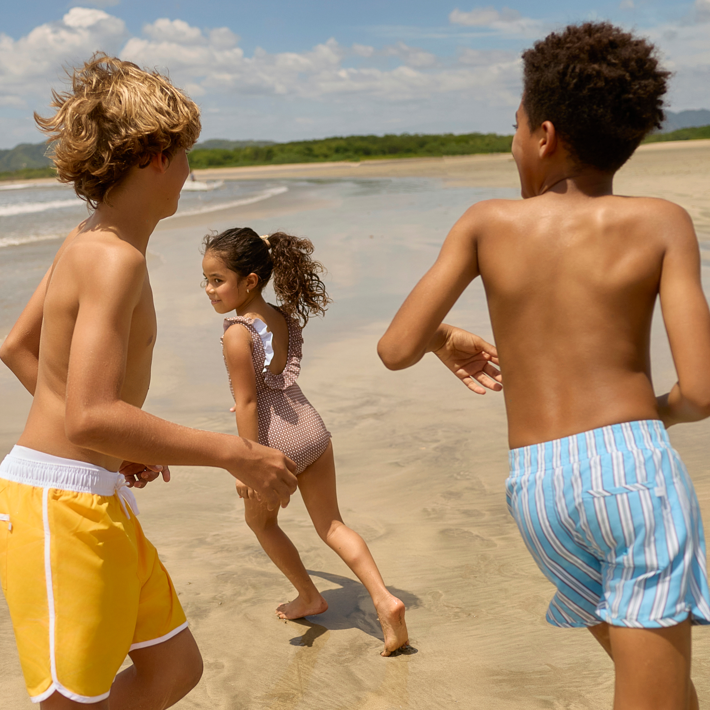 Minnow Boys Isla Blue Stripe Boardie