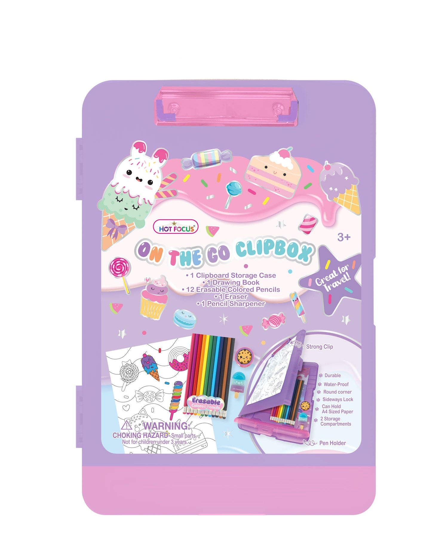 Hot Focus On The Go Clipbox - Sweet
